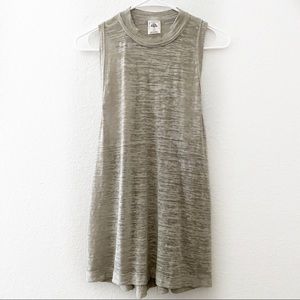 We The Free | Brisbane Burn Out Crew Neck Tank Top